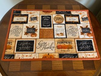 Quilted Table Topper or Placemat