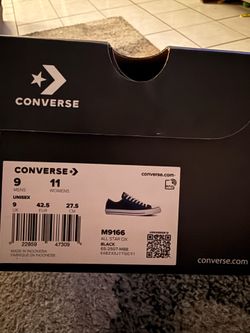 Brand New Converse Low Top Black