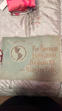 1901 Pan-American Exposition Buffalo NY Photo Book