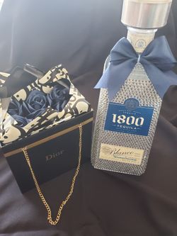Flower Purse And Rhinestones