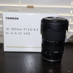 Tamron 18-300mm Rf Lens 