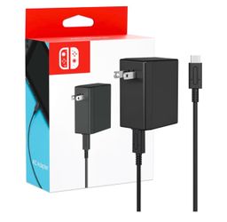 Charger for Nintendo Switch, 45W AC Adapter Fast Charging with 5ft Detachable USB C Cable