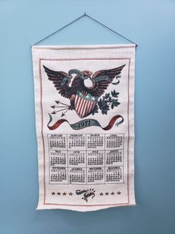 1971 Hanging Calendar