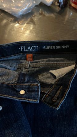 Girls size 12 skinny jeans $4