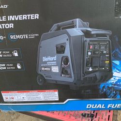 5000 W Dual Fuel Quiet Generator 