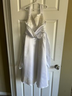 White Communion Dress Size 12