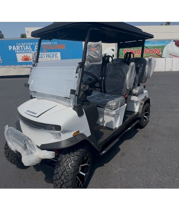 2025 Denago Rover XL 4-Passenger Lifted 48-Volt Lithium Golf Cart