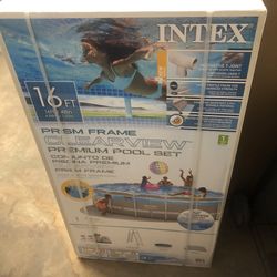 16ft Intex Pool