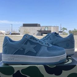 Bape Blue Moon Shoes New