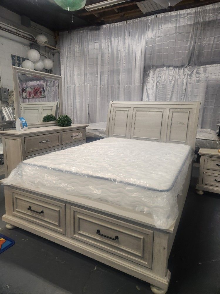 Queen Set And Mattress