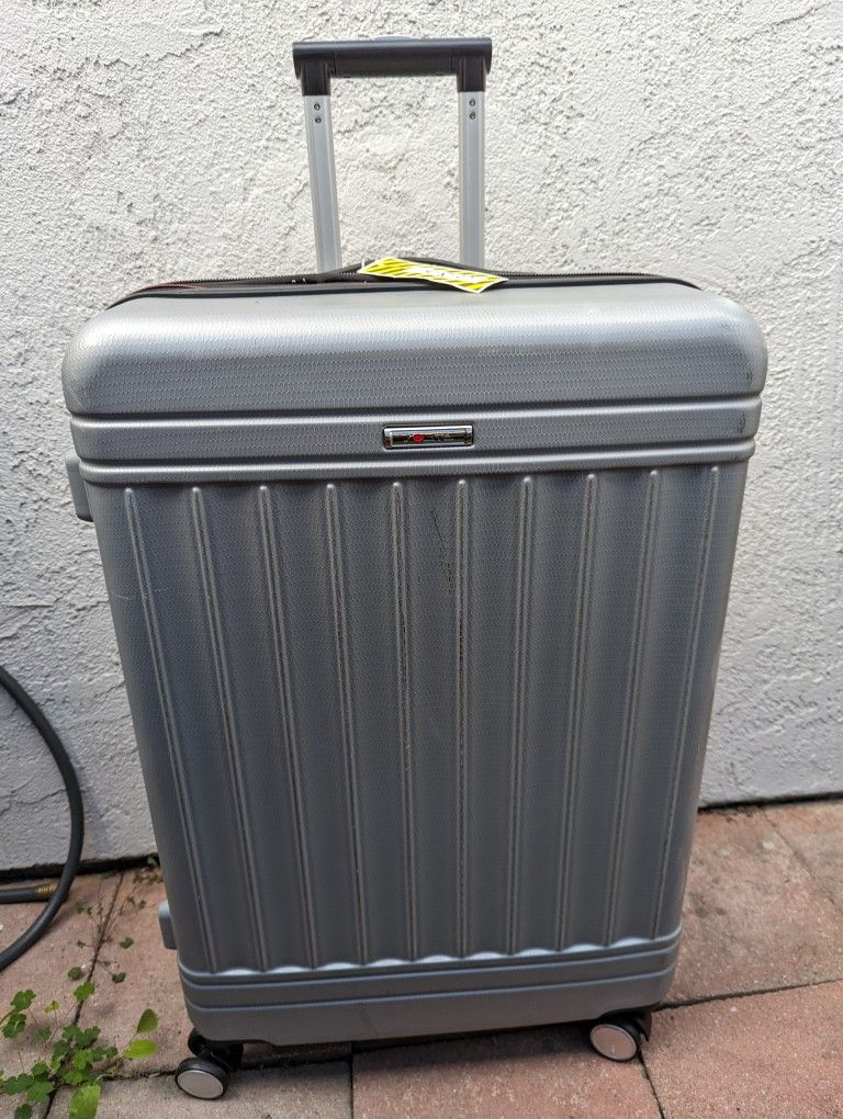 Grey Medium Sized Luggage Case
