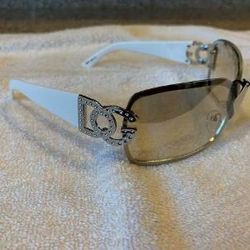 Women’s DG Sunglasses in “ White”