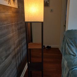 Lamp With Shelves