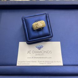 Ring Band Channel 14k