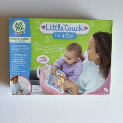 Little Touch LeapPad Learning System Pink Leap Frog Infants Toddler New Sealed