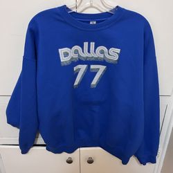 Luka Dallas 77 Sweatshirt Size Mens XL