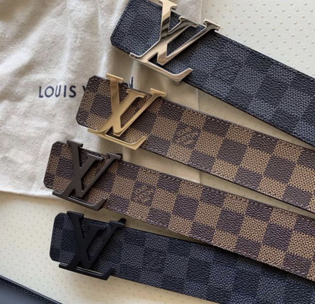 Louis Vuitton belts