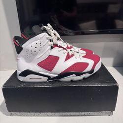 Jordan 6 Carmamine