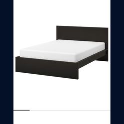 Queen Bed Frame & Mattress