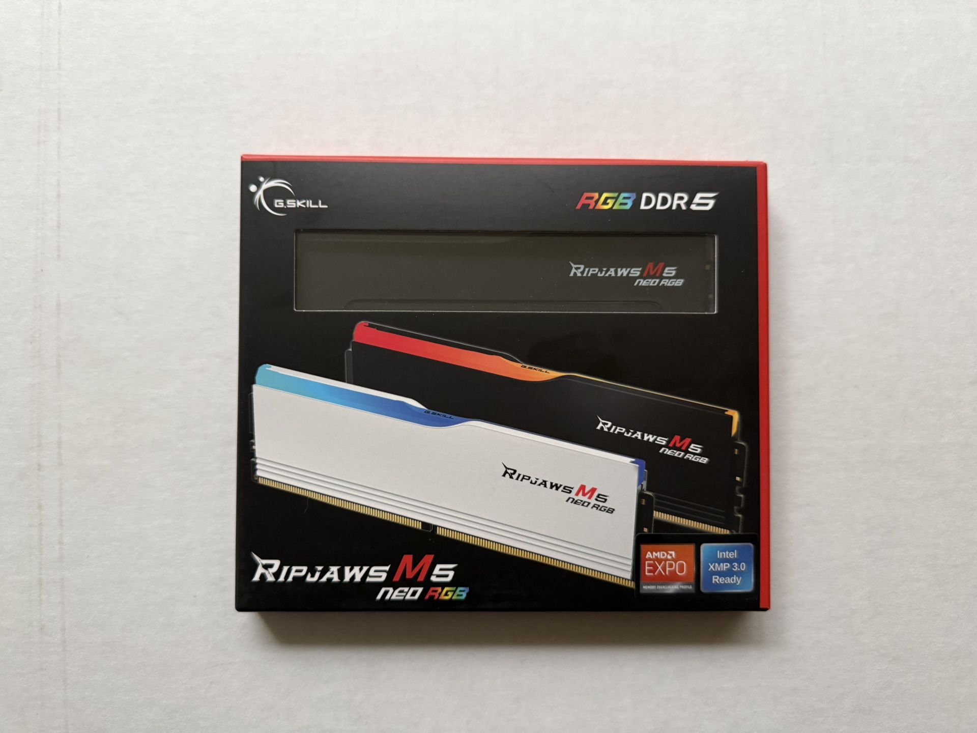 G.SKILL Ripjaws M5 Neo RGB DDR5 RAM 32GB Kit 6000M/Ts