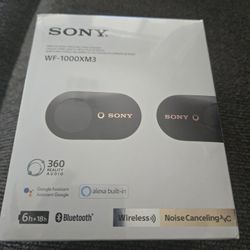 Brand NEW Sony WF-100XM3 Wireless Noise Canceling Earbuds