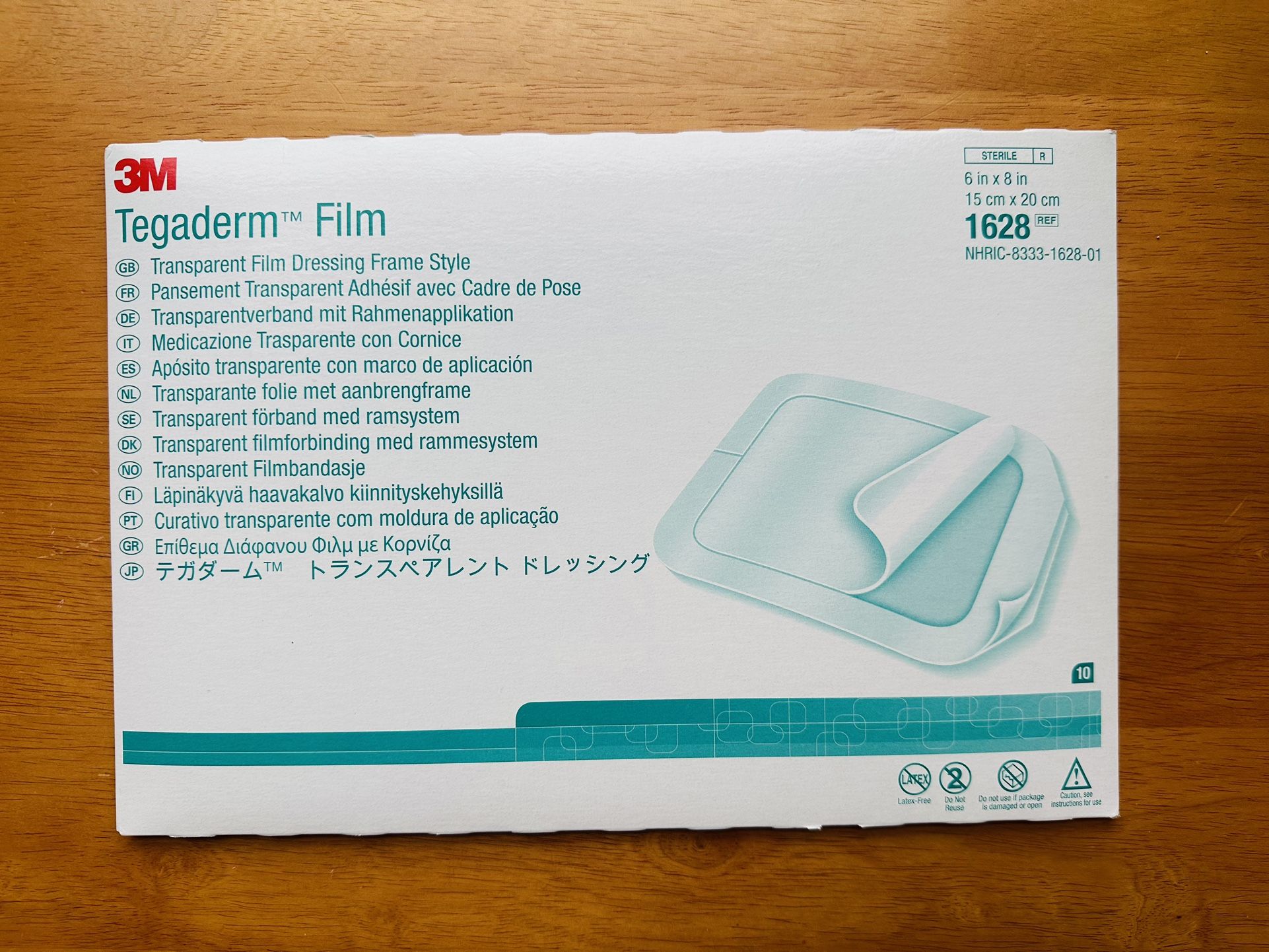 NEW 3M Tegaderm Transparent Film #1626W