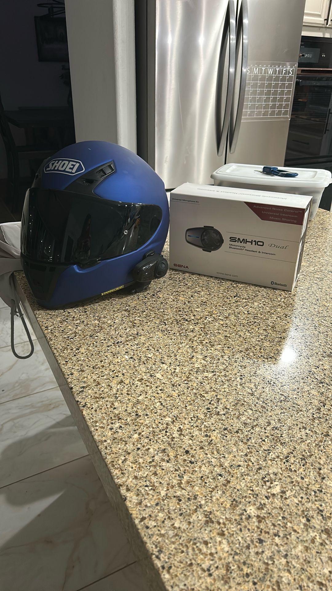 Shoei Helmet With Headset