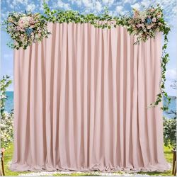 Dusty pink panels  10x8ft  2 panels  party decorations