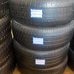 🛞SET OF 4 USED TIRES🛞 205/55/16 DUNLOP •INSTALL/BALANCE INC•