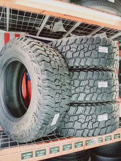 ✅ 4 NICE USED TIRES SAME AS NEW LT37X12.5R20 MICKY THOMPSON BAJA BOSS MT 37X12.50R20