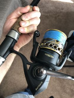 Tarpon rod and reel combo