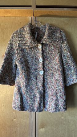 Leo & Nicole Knitted Cardigan – Size PXL – Multicolor