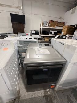 Maytag Front-Load Dryer Metallic Steel