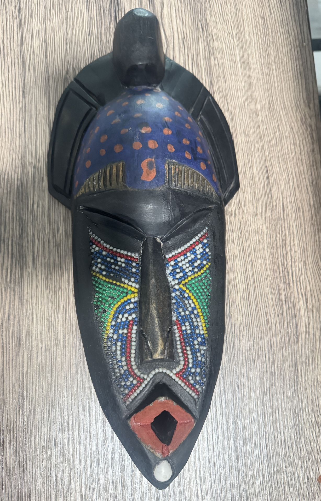 African Wood Mask