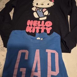 Hello Kitty Long Sleeve Hootie  And GAP