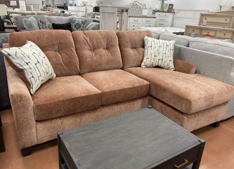 New 88” Chaise Sofa - REVERSIBLE