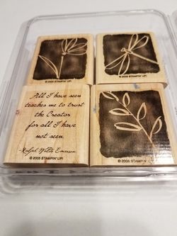 Rubber stamps All I Have Seen stampin Up