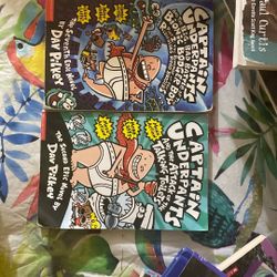 2 Captain Underpants Books