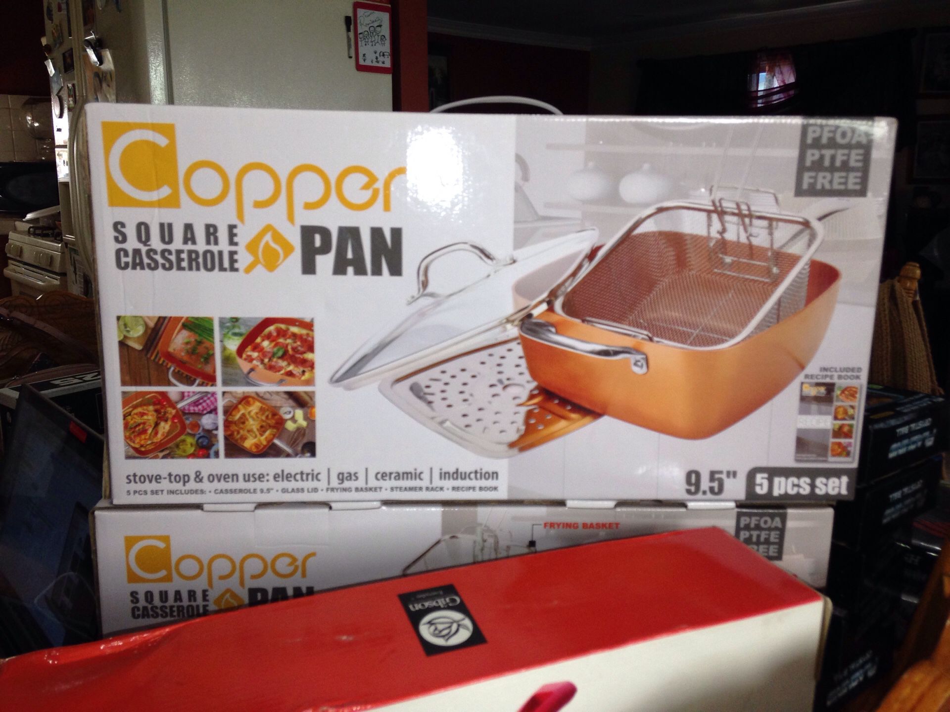 Copper Casserole Pan