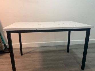 Marble table