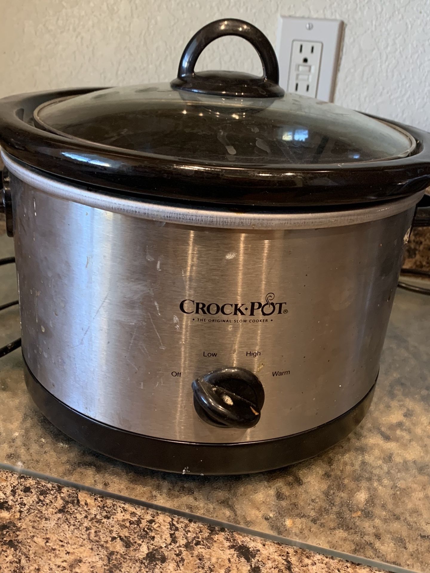 Crockpot Black + Silver