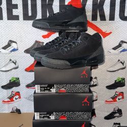 Jordan 3 Black Cat