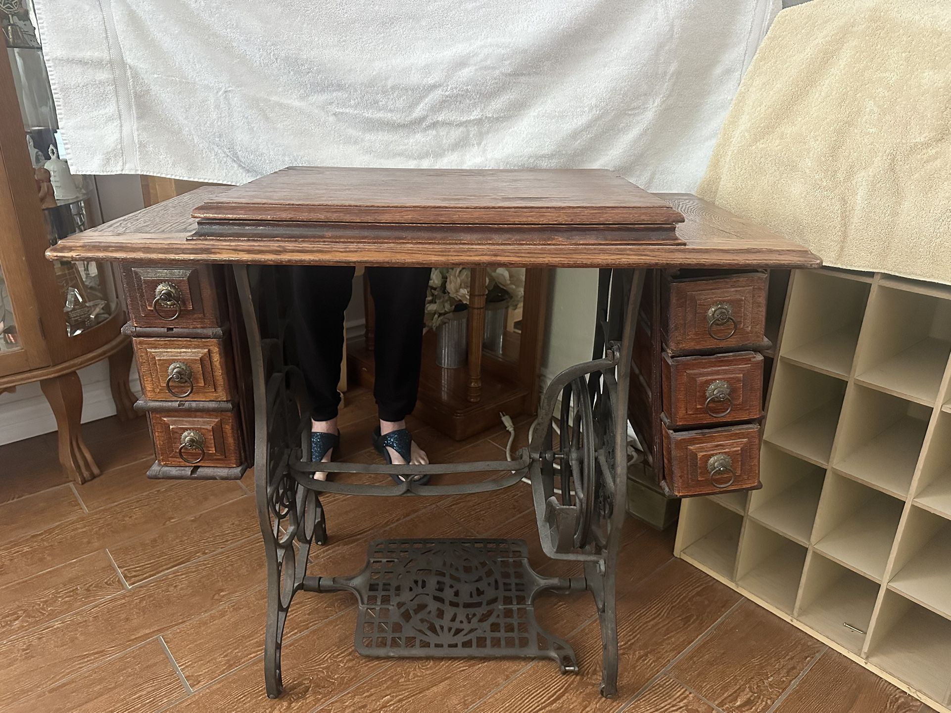 Antique Sewing Table