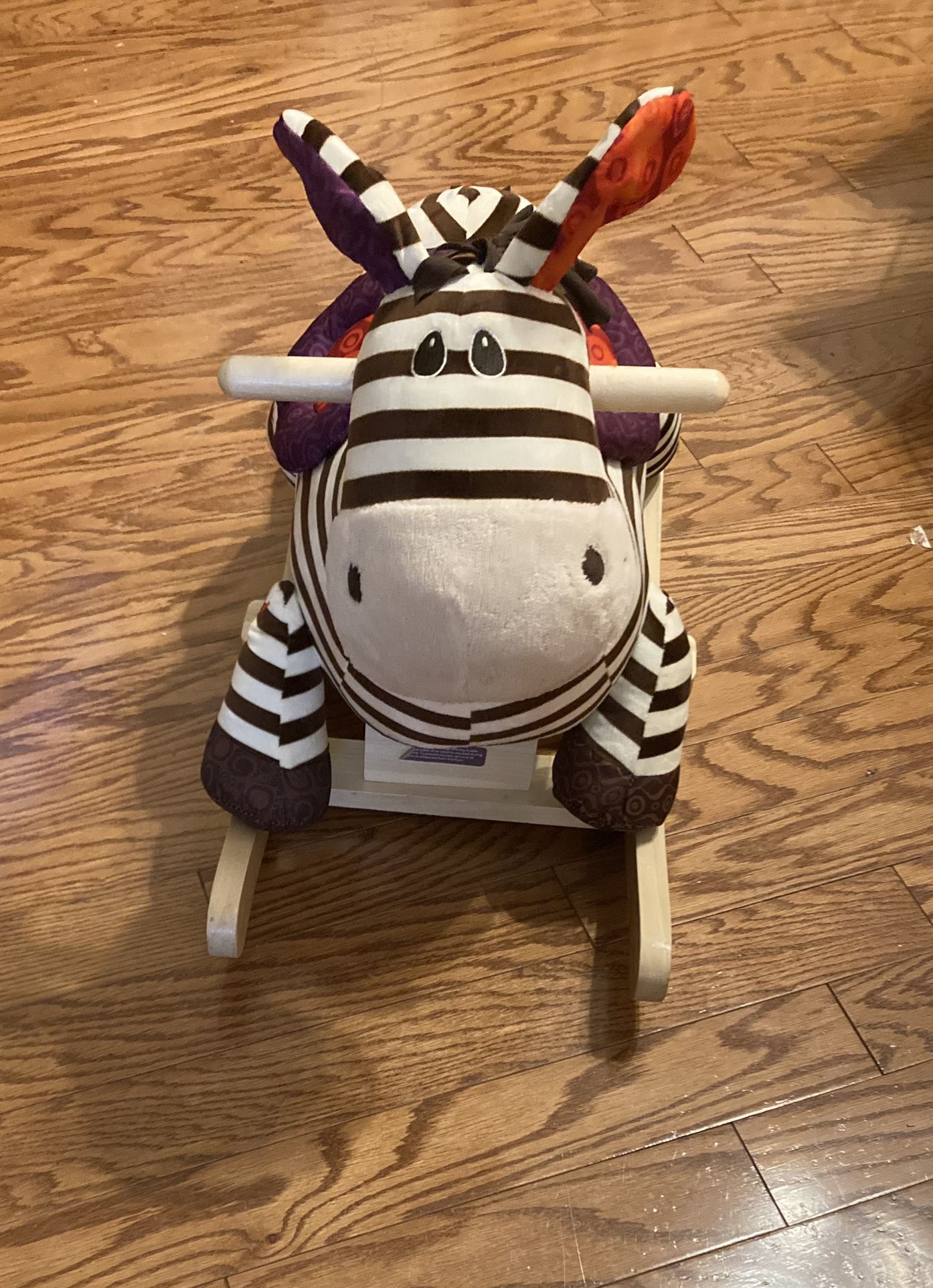 New Rock-a-baby Zebra Rocking Chair Awww OBO