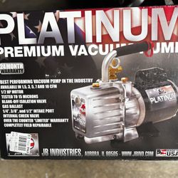 JB Platinum 10CFM Vacuum pump