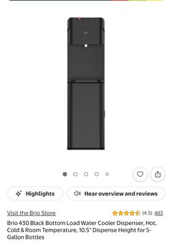 Brio Bottom-Load Water Cooler Dispenser