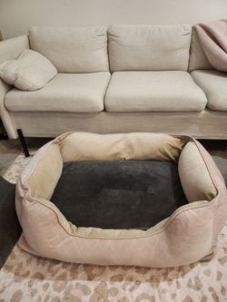 Pink Large Dog Bed