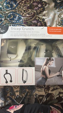 Tricep Crunch At Home Workout
