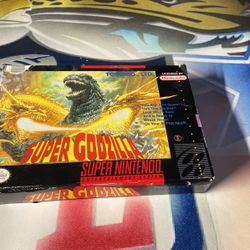 Super Nintendo Godzilla Game Toho