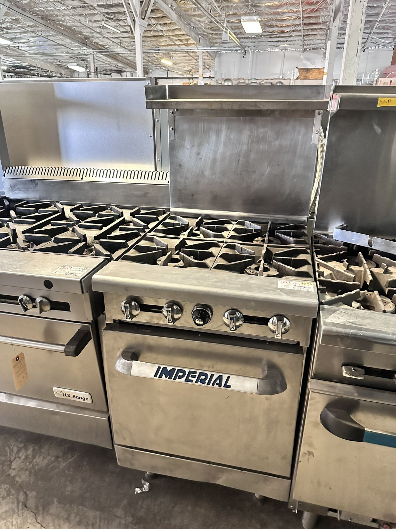 Imperial 4 Burner With Oven 